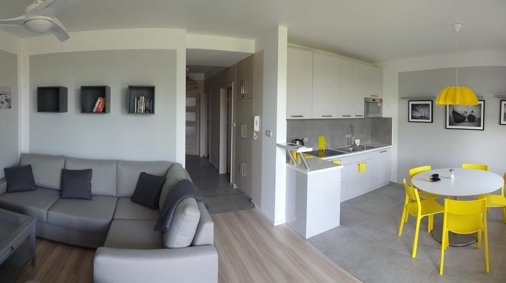 Bajkowa Plaza - Amber Apartman Gdańsk Kültér fotó