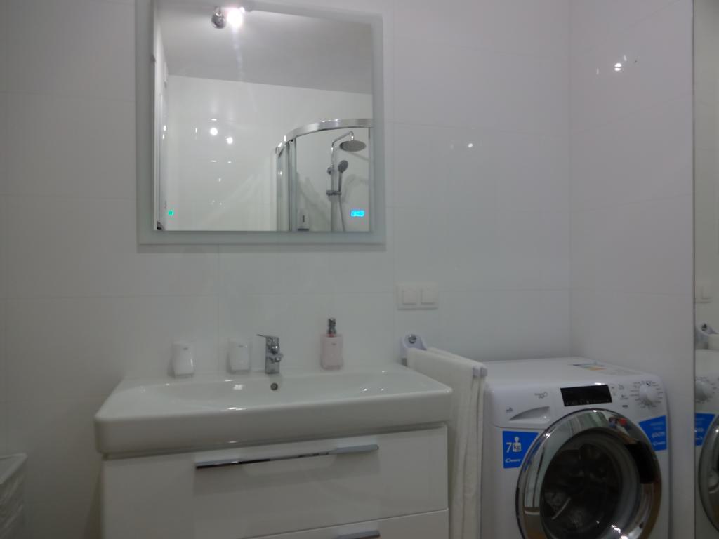 Bajkowa Plaza - Amber Apartman Gdańsk Kültér fotó