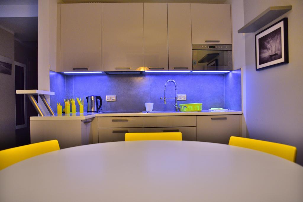 Bajkowa Plaza - Amber Apartman Gdańsk Kültér fotó